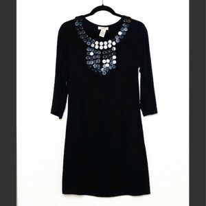 Vertigo Paris | NWT Black Dress Embelished Keyhole